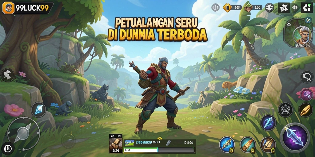 Gameplay seru di dunia terbuka 99LUCK99.