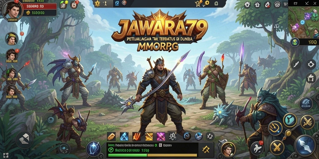 Gameplay seru di dunia MMORPG JAWARA79 yang menarik