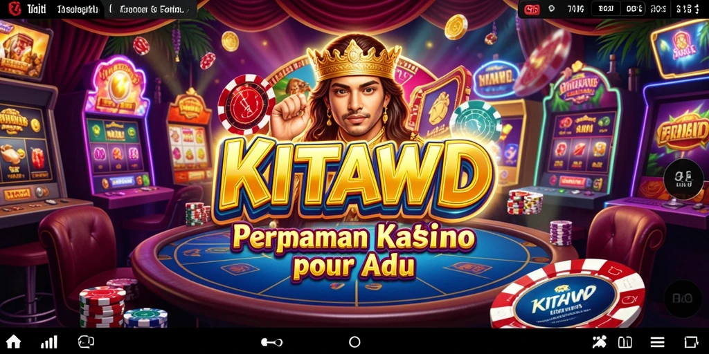 Tampilan gameplay Kasino yang mengasyikkan di KITAWD.