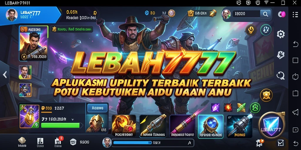 Tampilan LEBAH777 yang user-friendly dan fungsional.