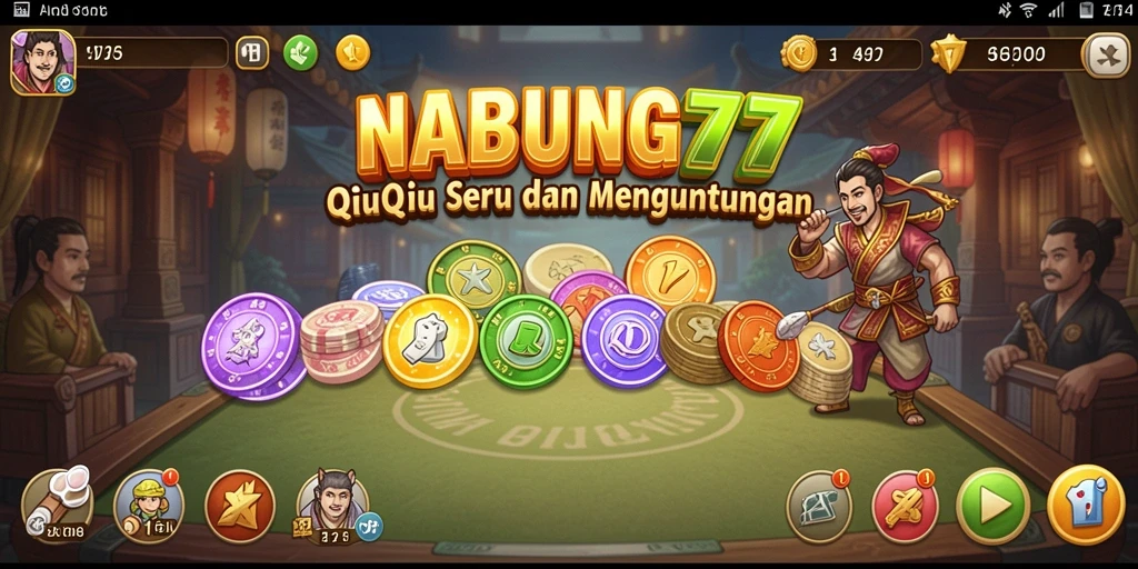 Tampilan gameplay seru dan interaktif dari NABUNG77.