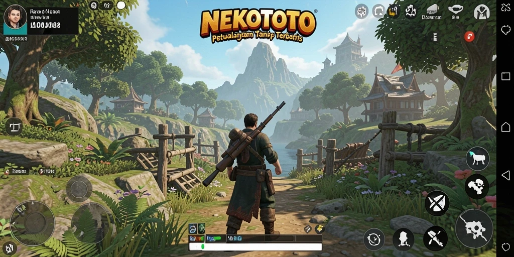 Gameplay Open World yang menakjubkan di NEKOTOTO.