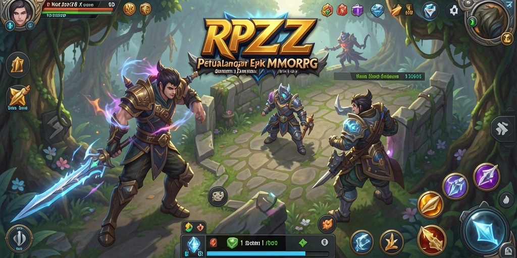 Pengalaman bermain RPZZZ yang menarik dalam dunia MMORPG.